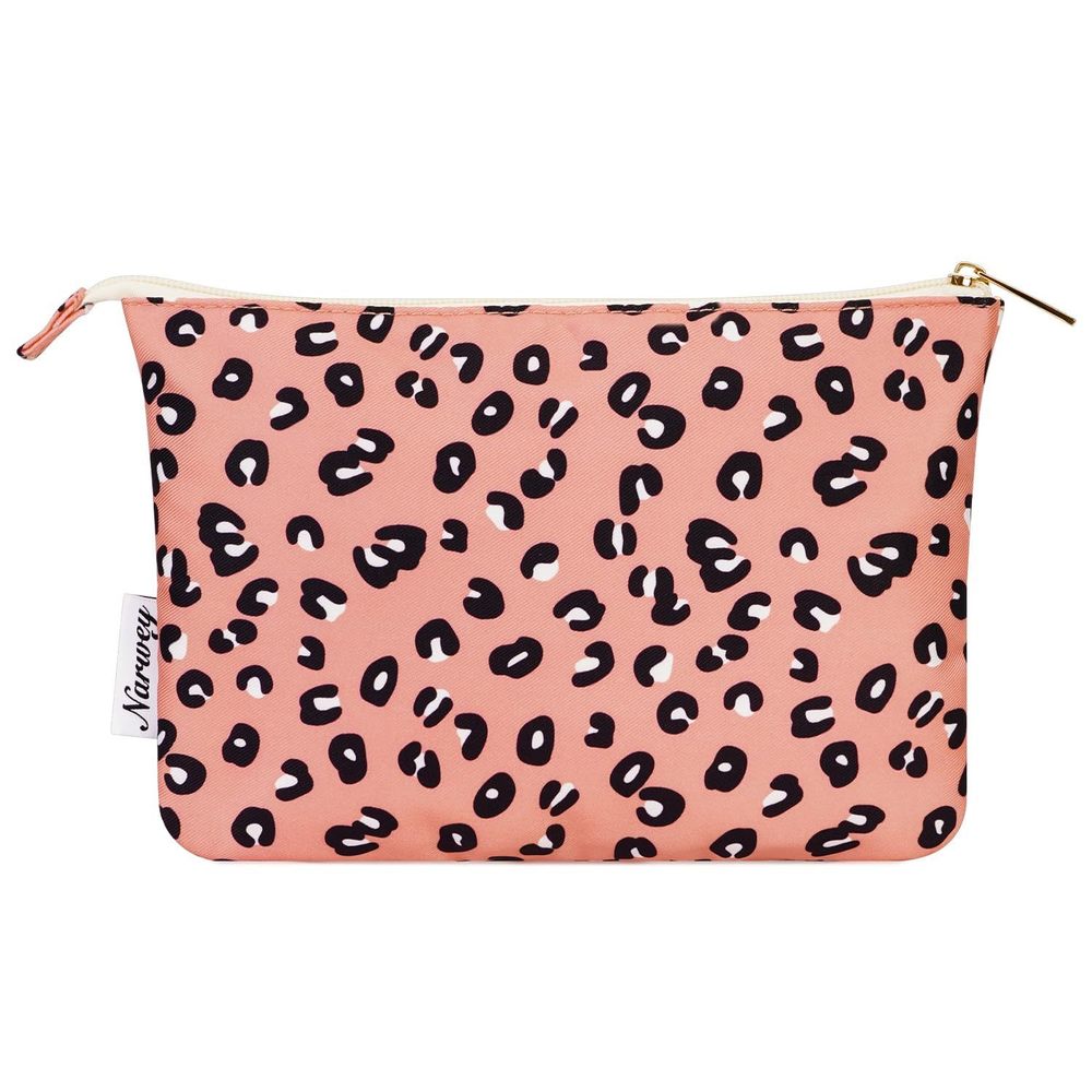Small Cheetah Makeup Bag For Purse Travel Makeup Pouch Cosmetic Bag Zipper🐴